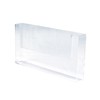 Deflecto A4 Landscape Flat Back Countertop Leaflet Holder with Optional
