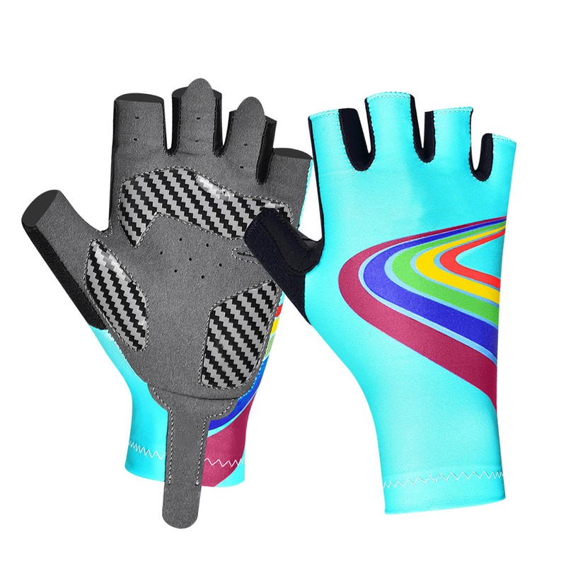 Outdoor Sport Children Bike Cycling Gloves Half Finger Silicone Pad