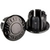 Cinelli Winged Handlebar End Plugs Pair, One Size, Black