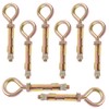 Swpeet 8Pcs M12 Thread Wall Concrete Brick Expansion Screws Closed