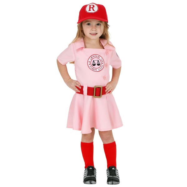 A League of Their Own Toddler Dottie Baseball Costume - 2T