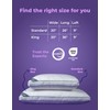 Pillow Fight Knockout - King Pillow, Luxury & Adjustable, Down
