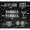 Motorcycle Helmet Compatible Tank Sticker Kit, Pre-Cut Vinyl, Easy Apply,