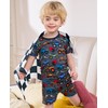 babee Reshinee Bamboo Viscose Toddler Truck Pajamas Boys Girls Kids