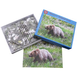 Glacier National Park Foraging Grizzly 1000 Piece Puzzle for Adults