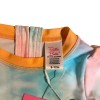 Rufflebutts Rashguard One Piece Bathing Suit Long Sleeve Tie Dye