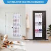 Suacculent Over Door Shoe Organiser, 24 Large Mesh Pockets &