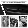 KVAEY Car Armrest Support Cover, Leather Adjustable Car Armrest Support