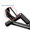 Folding Shelf Brackets - Shelf Brackets Matte Black 14 Inch