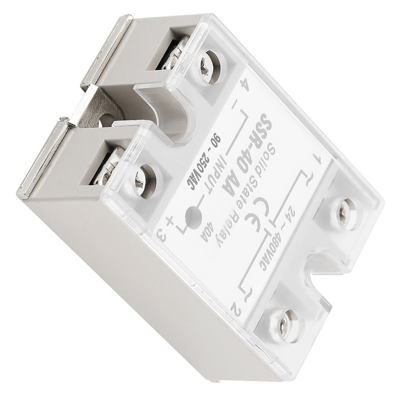 SSr 40AA 40A Solid State Relay Module AC-AC Input AC