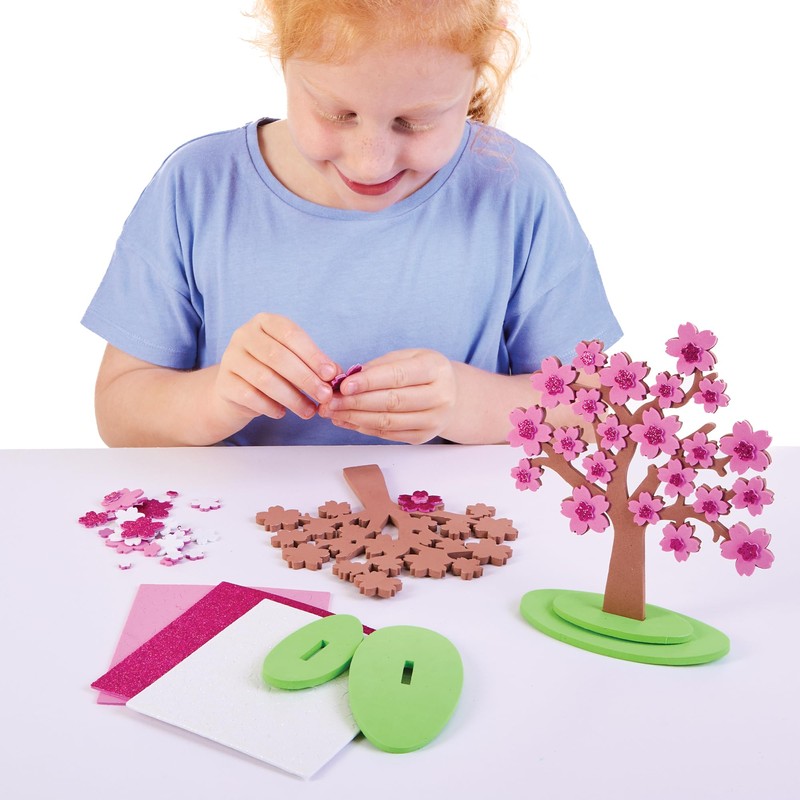 Baker Ross FX950 Spring Blossom Tree Craft Kits - Pack