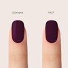 Emmi Nail Quickie Bordeaux 3-in-1 (Bordeaux Red, L022), LED UV