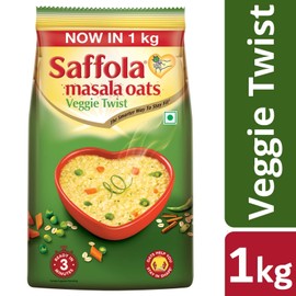 Saffola Masala Oats Veggie Twist 1 Kg