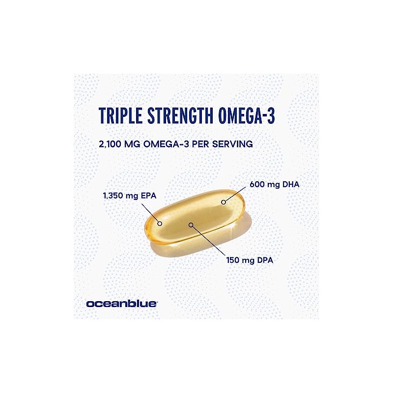 Ocean Blue Omega 3 2100 - Mezcla olénica - Sabor