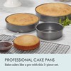 Chicago Metallic 5233128 Professional Non-Stick 3-Piece Round Cake Pan Bakeware