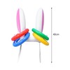 Vaveren Inflatable Bunny Ears Toss Game Novelty Easter Party Toys