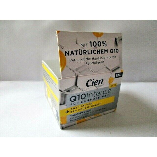 CIEN Face Cream Anti-Wrinkle Day Cream Q10+ vitamin E 50ml NEW from Germany