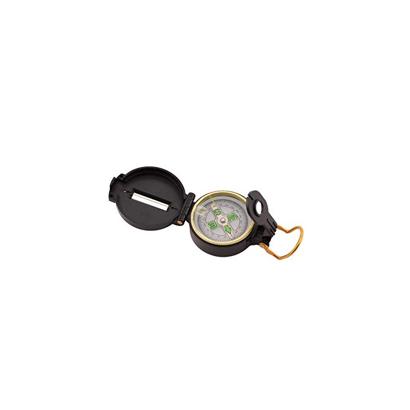 JohnToy 29613 Black Compass in Box