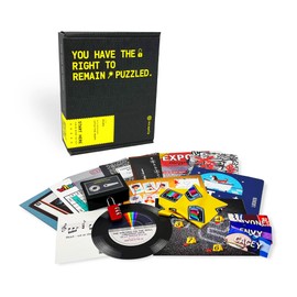 Escapely Adventure Box - “Whodunnit”, Little Five Points, Atlanta - Multi-Player Mystery Escape Room Hunt - Adult and Family Interactive Puzzle Game for Your City