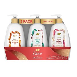Dove Limited Edition Holiday Treats Hand Wash, 3 pk./12 oz.