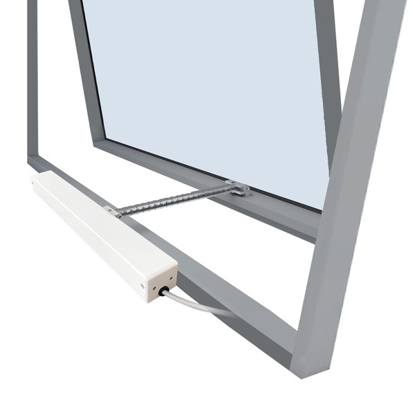 Olideauto Auto Electric Greenhouse Roof Window Opener White Color with