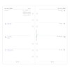 Filofax Personal Week on two pages English recycled paper 2026