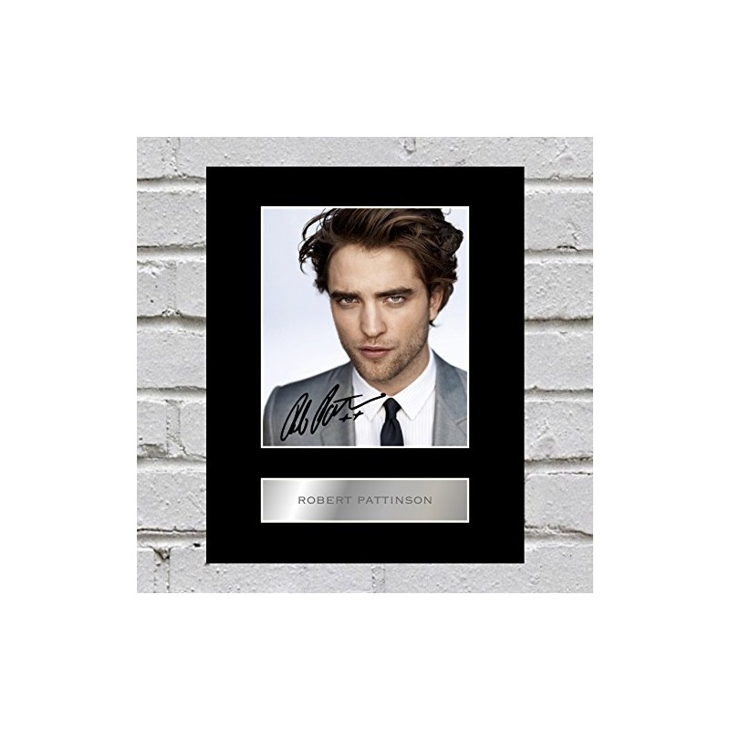 Robert Pattinson Signed Mounted Photo Display