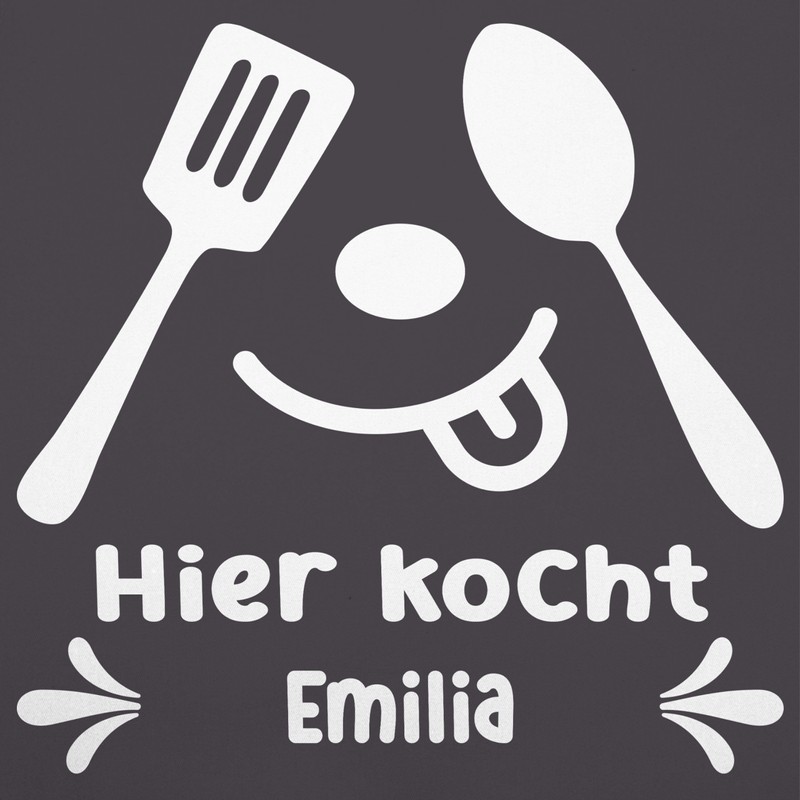 Geschenk mit Namen personalisiert by Shirtracer - Apron - Cooking