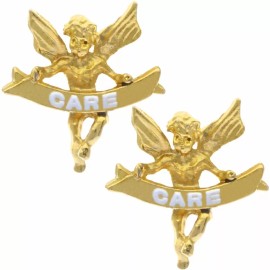 Sterling Gifts Care Guardian Angel Pins, Care Angel Lapel Pins - Set of 2