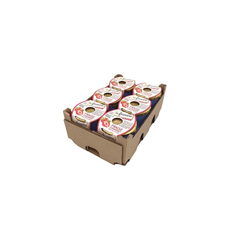 La Fermiere Strawberry Yogurt 140g x 6