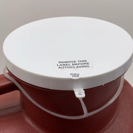 VWR 19001-028 Single Use Large Sharps Container System, Wide Opening, 11.4L 3Gal