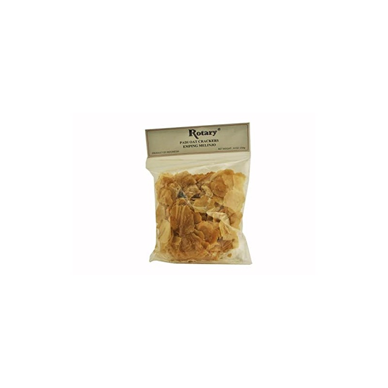 Rotary Emping Melinjo (Padi Oat Cracker Raw) - 8oz (Pack