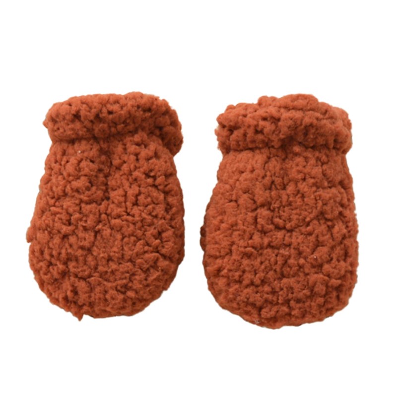 Kobeleen Warm Winter Mittens for Newborns Infant Anti Scratch Gloves