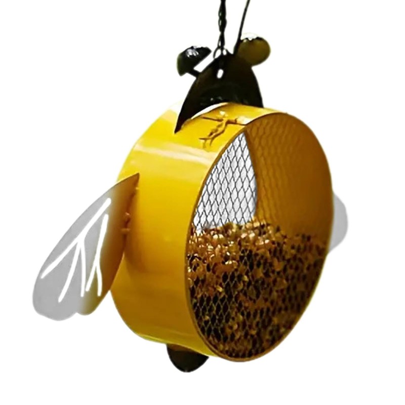 Bird Feeder for Tree | Large Capacity Iron Bee Birdfeeder