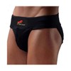 Just Rider Hernia supporter For Gym (Pack Of 2) (black,