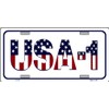 USA 1 Novelty Metal License Plate Tag LP-132