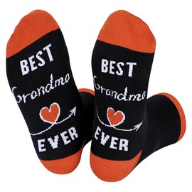 Nucinzua Christmas Socks Gifts For Grandma, Birthday Gifts For Women, Gifts For Her Best Grandma Ever Socks Mothers Day Grandma Gifts Idea For Her