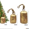 Carfar Handicrafts Vintage Rustic Metal Harmony Cow Bells Set of