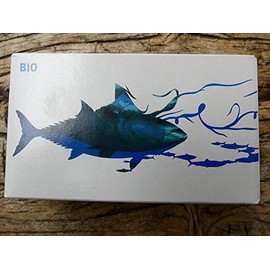Maria Organic Tuna in EVOO | Portugese Tinned Fish, Sustainably Wild Caught, Omega 3, Hand Packed Cans | 1 x 125g