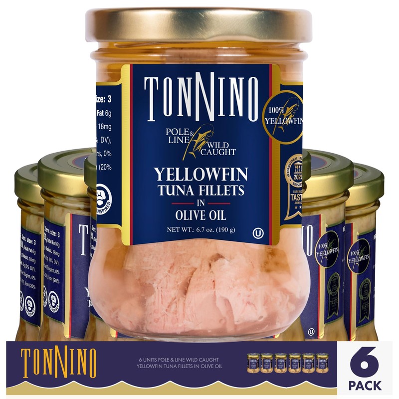 Tuna Fish (Pack of 6, Olive Oil)