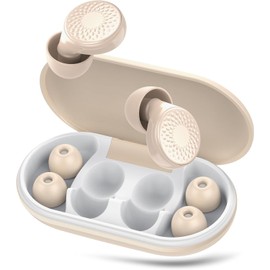 Ultra-Comfy Reusable Noise-Reducing Earplugs for Sleep, Deep Focus, Travel, Noise Sensitivity ，Clear Sound Quality