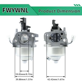 FWYWNL 0K10460114 Carburetor for Generac 00715040K10460114