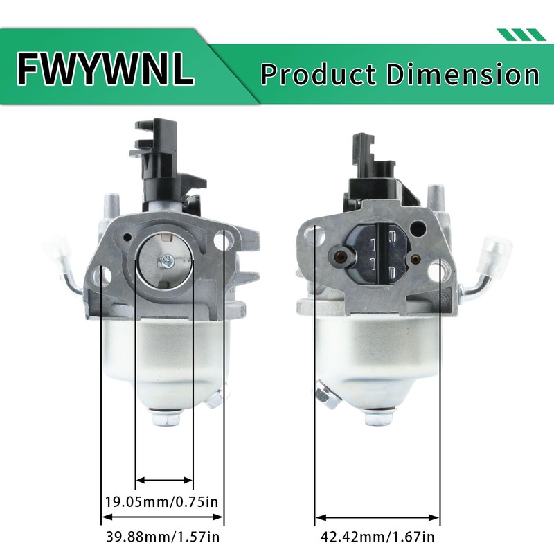 FWYWNL 0K10460114 Carburetor for Generac 00715040K10460114