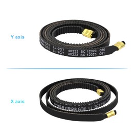 Creality X+Y Timing Belt, 3D Printer Accessories X-Axis + Y Axis Synchronous Belt Kit Replacement for Creality Ender-3 S1 / Ender-3 S1 Pro