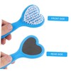 minkissy 6pcs Heart-shaped Foot Rasp Creative Dead Skin and Callus