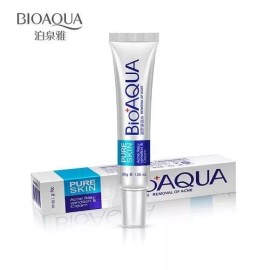 Bioaqua Crema Acne Cream Bioaqua Pure Skin para piel grasa de 30g