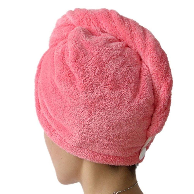 elysee star Turban Hair Towels, 12049 (Light Pink)