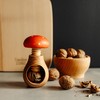 Creative Home Wooden Nutcracker | Toadstool Shape | 10 x
