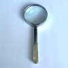Electro-Optix Inc. Magnifier.com 5x, Glass Lens All Metal Handle, Handheld