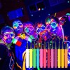Matte White UV Reactive Eyeliner & Face Paint Pen –